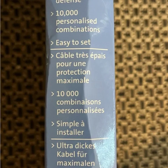 Laptop Notebook Combination Security Lock - Picture 2 of 3